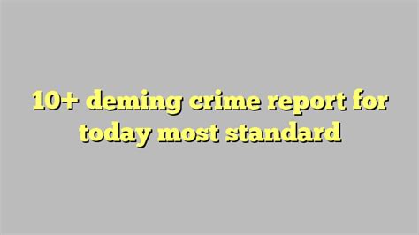 <strong>Deming</strong> Radio - LOCAL News About. . Deming crime report for today
